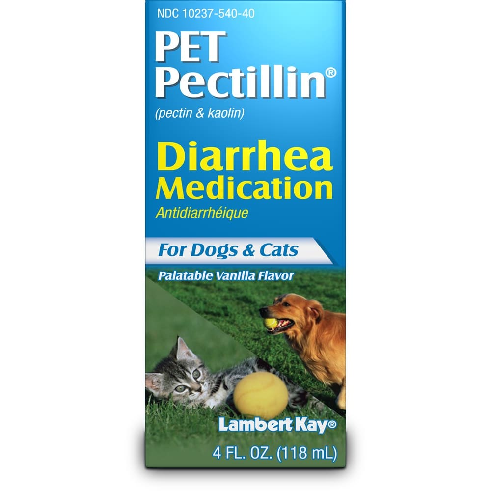 Lambert Kay Pet Pectillin Diarrhea Medication 4 fl. oz - Pet Supplies - Lambert Kay