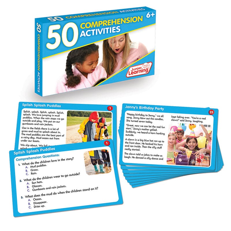 Language Arts Activity Cards Comprehension (Pack of 3) - Comprehension - Junior Learning