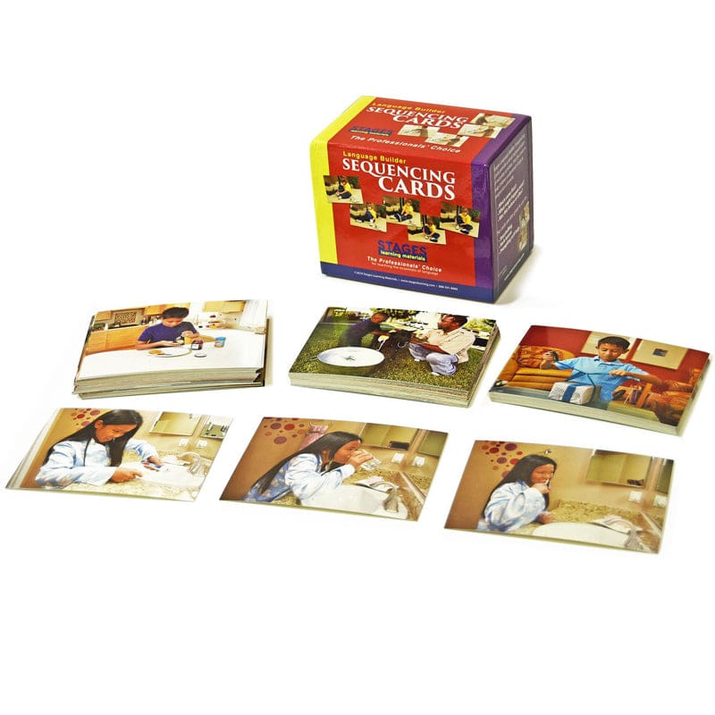 Language Builder Pic Sequence Cards - Language Arts - Stages Learning Materials