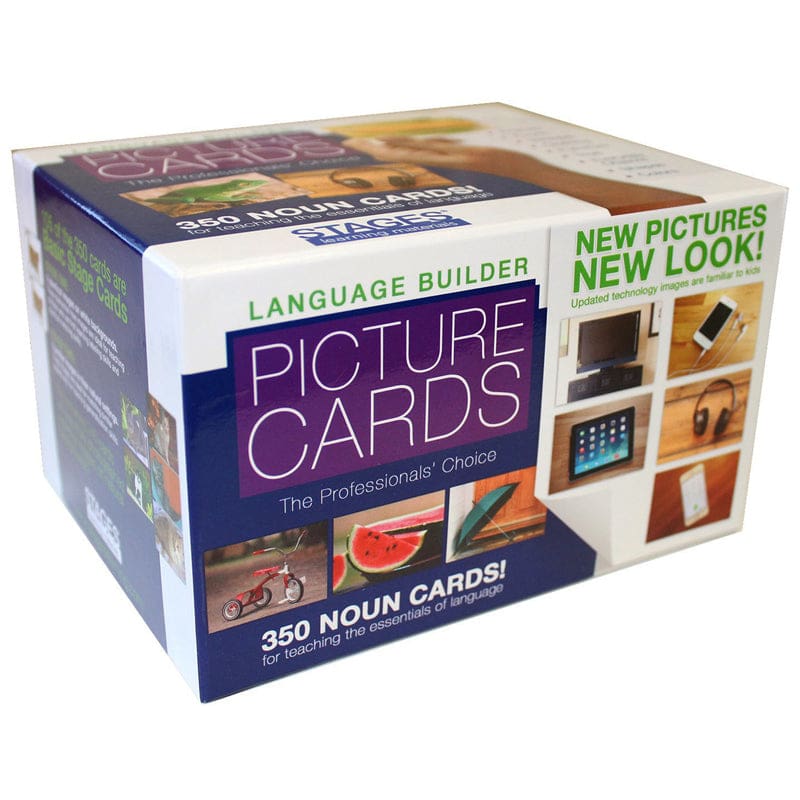 Language Builder Picture Nouns - Flash Cards - Stages Learning Materials