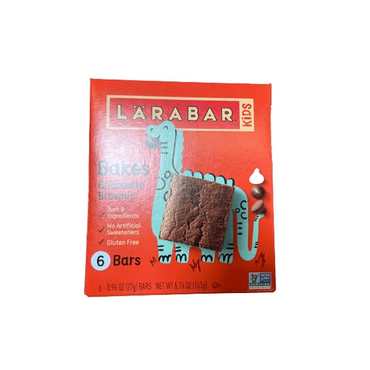 Larabar Larabar Kid Gluten Free Bar, Chocolate Brownie, 6 Bars, 5.76 oz