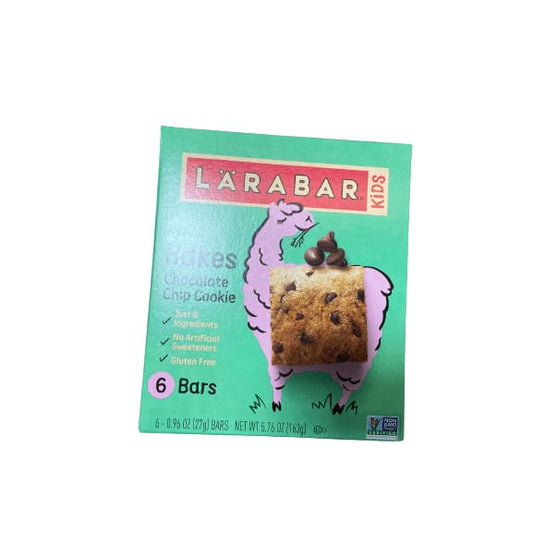 Larabar Larabar Kids, Chocolate Chip, Gluten Free Fruit & Nut Bar, 1.6 oz Bars, 6 Ct