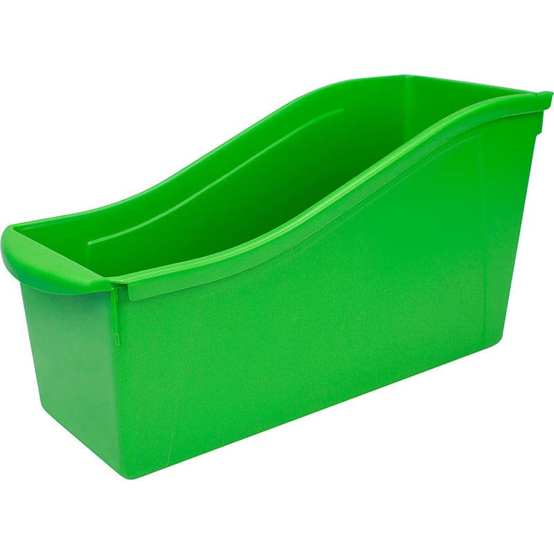 Large Book Bin Green (Pack of 10) - Storage Containers - Storex Industries