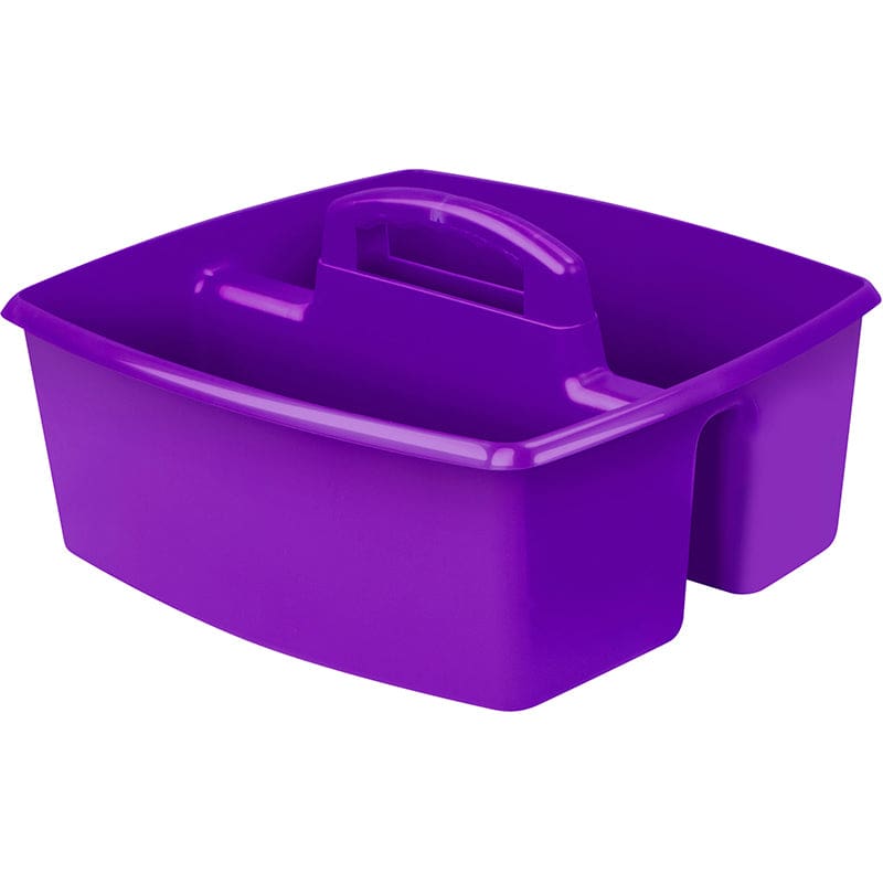 Large Caddy Purple (Pack of 6) - Storage Containers - Storex Industries