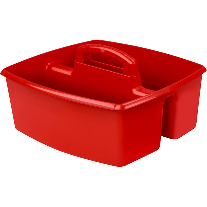 Large Caddy Red (Pack of 6) - Storage Containers - Storex Industries