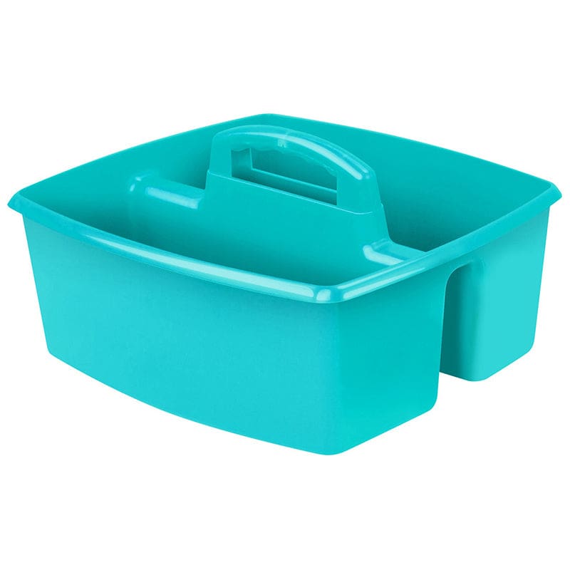 Large Caddy Teal (Pack of 6) - Storage Containers - Storex Industries