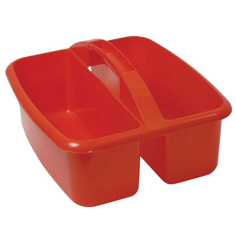 Large Utility Caddy Red (Pack of 6) - Storage Containers - Romanoff Products