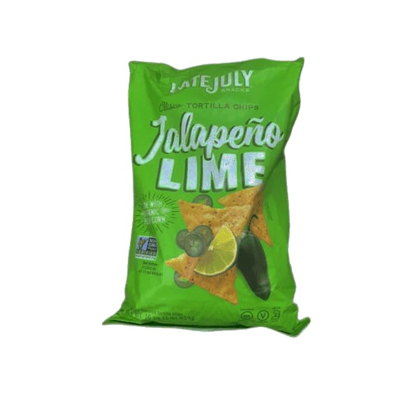 Late July Jalapeno Lime Tortilla Chips, 1 lb. - ShelHealth.Com