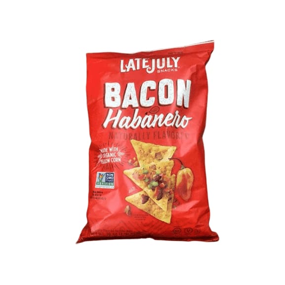 Late July Snacks Bacon Habanero Tortilla Chips, 16 oz. - ShelHealth.Com