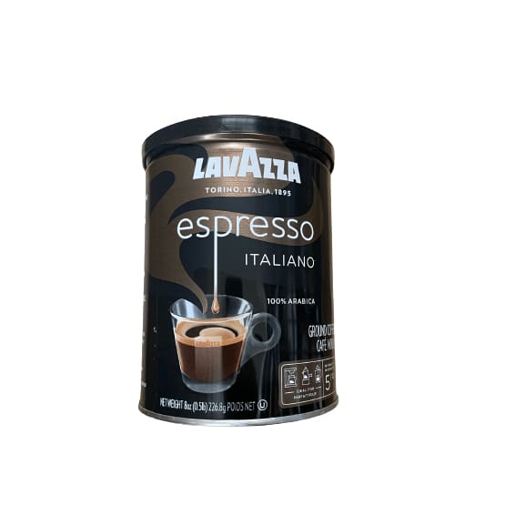 Lavazza Lavazza Espresso Italiano Ground Coffee Blend, Medium Roast, 8-Ounce Can