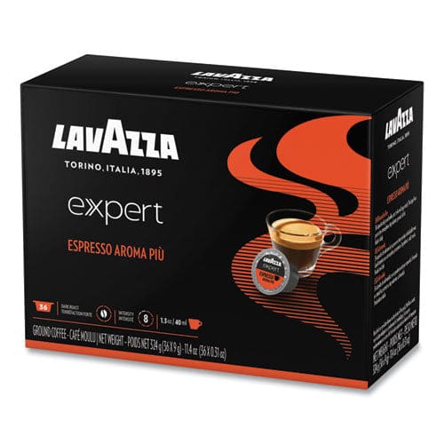 Lavazza Expert Capsules Espresso Aroma Piu 0.31 Oz 36/box - Food Service - Lavazza