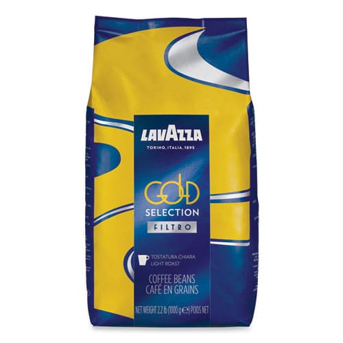 Lavazza Gold Selection Whole Bean Coffee Light And Aromatic 2.2 Lb Bag - Food Service - Lavazza