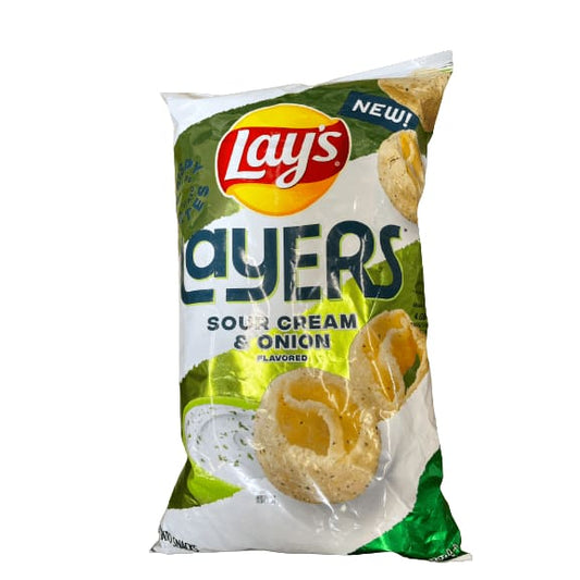 Lay's Lay's Layers Sour Cream & Onion Flavored Potato Chip Snacks, 4.75 oz