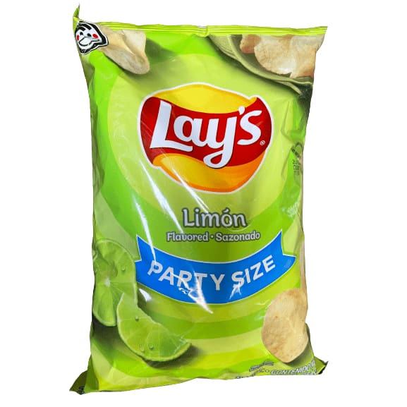 Lay's Lay's Limon Flavored Potato Chips, Party Size, 12.5 oz Bag