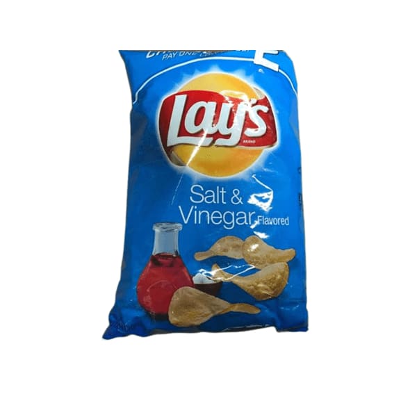 Lays Salt & Vinegar Chips, 15.125 Ounce - ShelHealth.Com