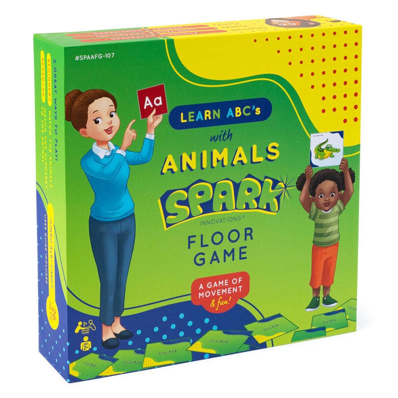 Learn Abcs With Animals Spark Floor Game - Language Arts - Spark Innovations