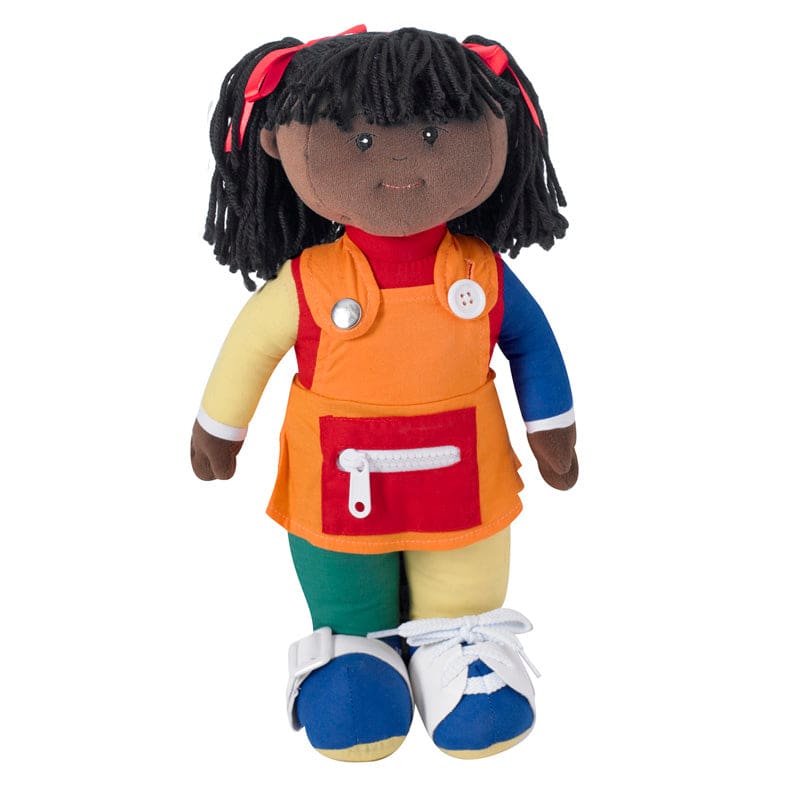 Learn To Dress Doll Black Girl - Dolls - Childrens Factory