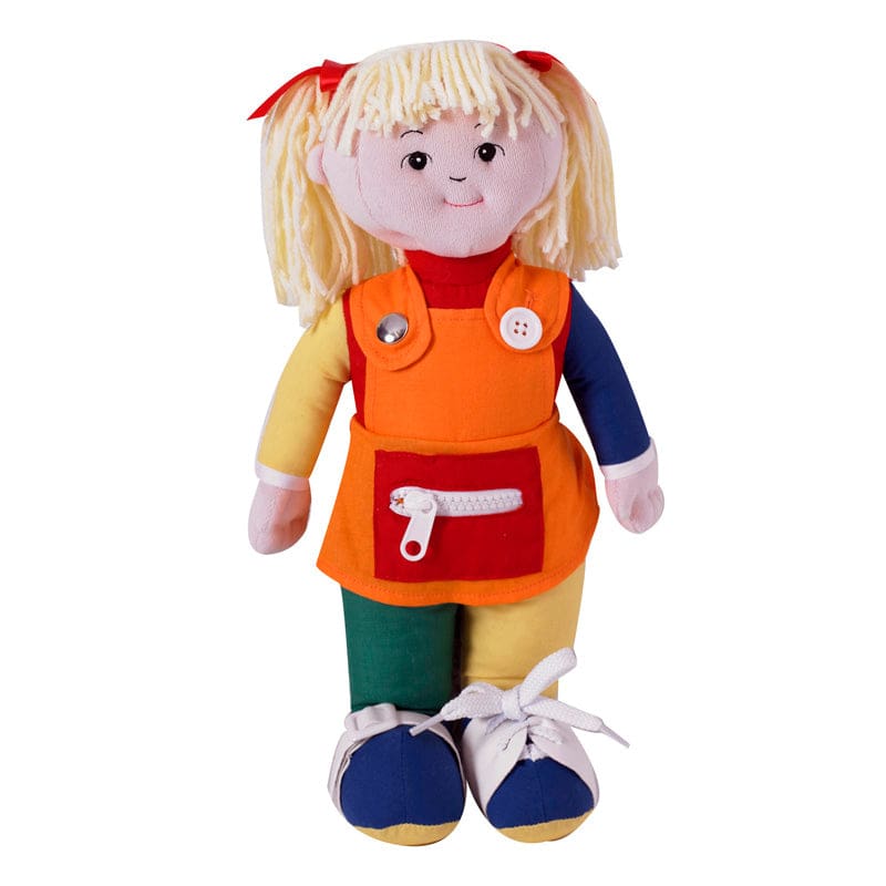 Learn To Dress Doll White Girl - Dolls - Childrens Factory