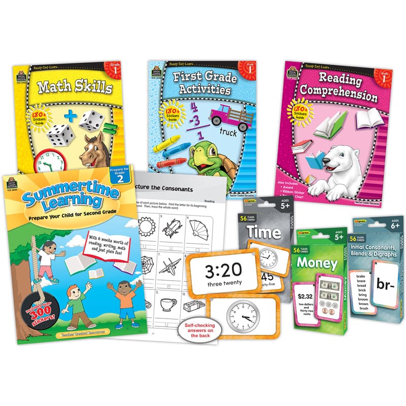 Learning At Home Grade 1 Kit - PARENT RESOURCES - Teacher Created Resources