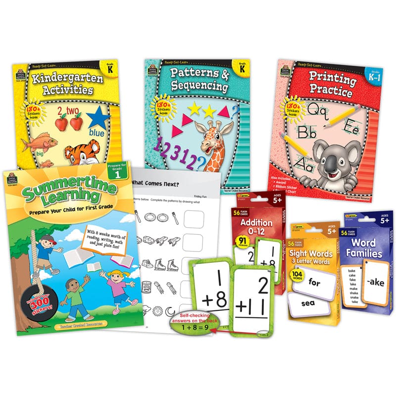 Learning At Home Kindergarten Kit - PARENT RESOURCES - Teacher Created Resources