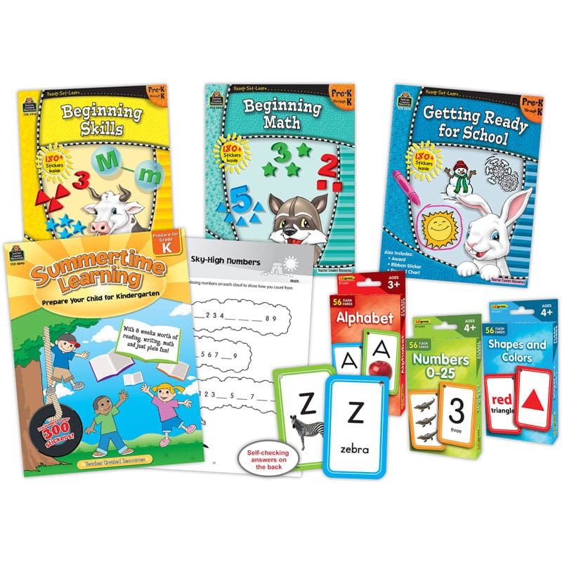 Learning At Home Prek Kit - PARENT RESOURCES - Teacher Created Resources