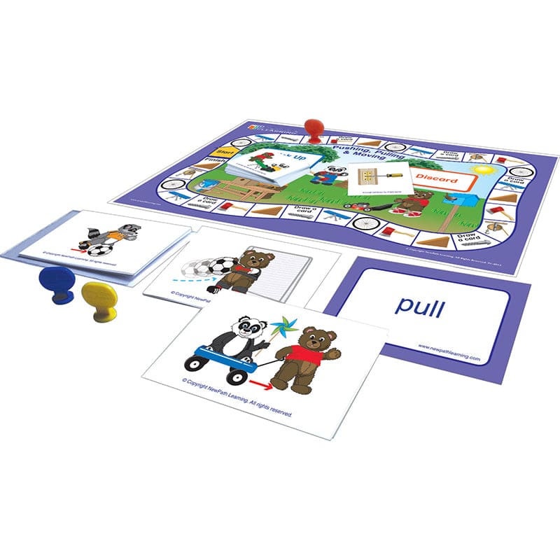 Learning Center Game Pushing Moving & Pulling Science Readiness - Science - Newpath Learning