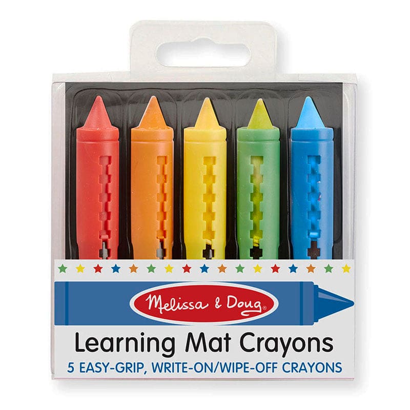Learning Mat Crayons (Pack of 12) - Crayons - Melissa & Doug