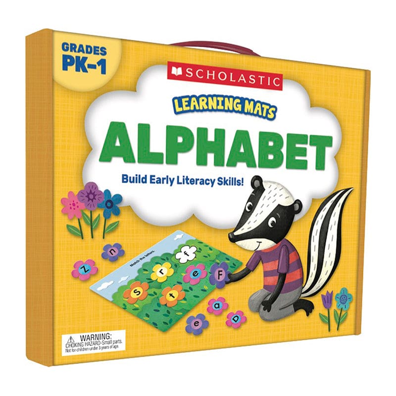 Learning Mats Alphabet (Pack of 3) - Mats - Scholastic Teaching Resources