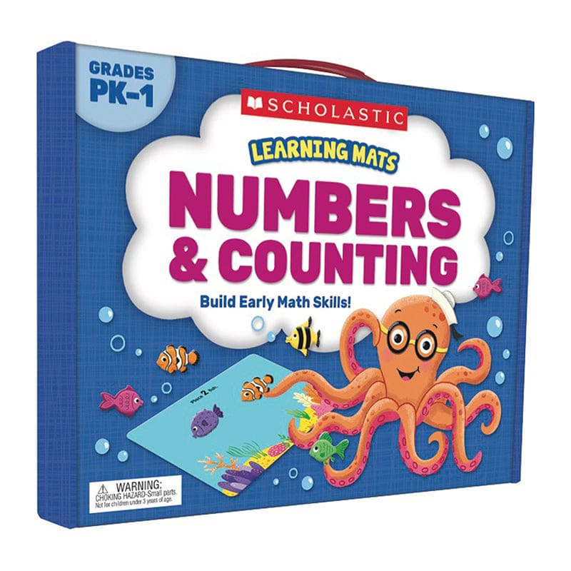 Learning Mats Numbers And Counting (Pack of 3) - Mats - Scholastic Teaching Resources