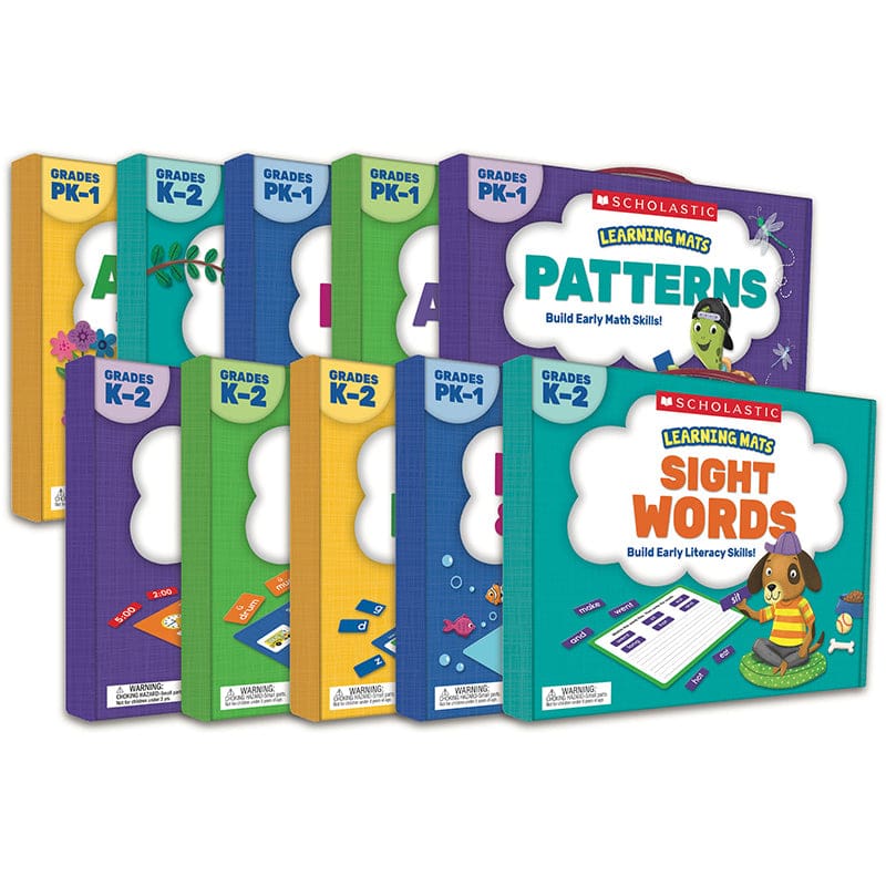Learning Mats Set Of All 10 - Mats - Scholastic Teaching Resources