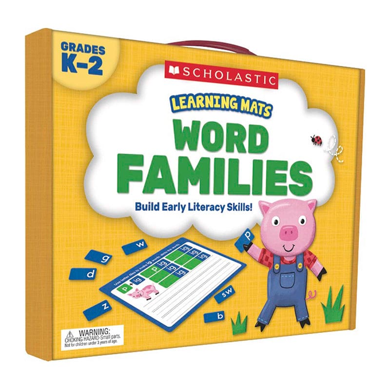 Learning Mats Word Families (Pack of 3) - Mats - Scholastic Teaching Resources