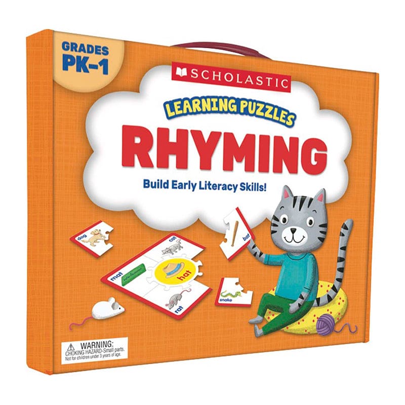 Learning Puzzles Rhyming (Pack of 3) - Language Arts - Scholastic Teaching Resources