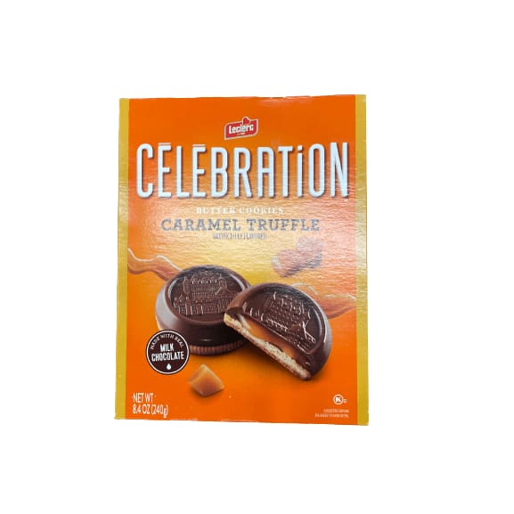 Leclerc Leclerc Foods Celebration Butter Cookies Caramel Truffle, 8.4 oz.