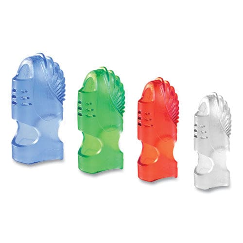 LEE Tippi Micro-gel Fingertip Grips Size 5 Small Assorted 10/pack - Office - LEE