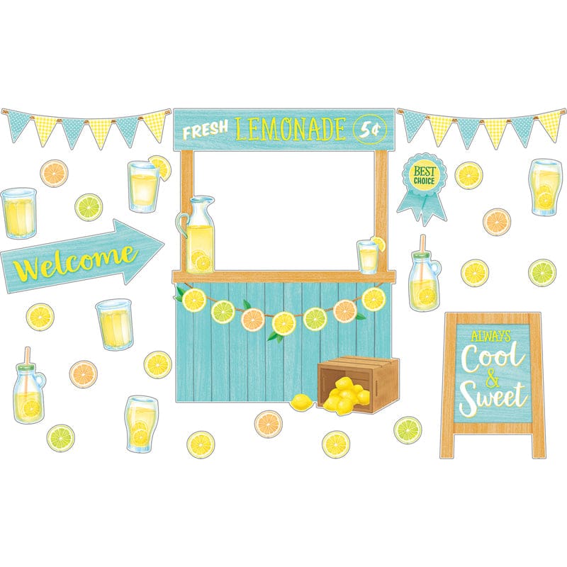 Lemon Zest Lemonade Stand Bb St (Pack of 3) - Classroom Theme - Teacher Created Resources