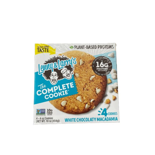Lenny & Larry's Lenny & Larry's White Chocolate Macadamia Cookie 4oz-4ct