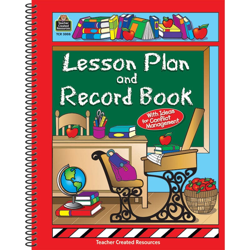 Lesson Plan And Record Book Desk (Pack of 3) - Plan & Record Books - Teacher Created Resources