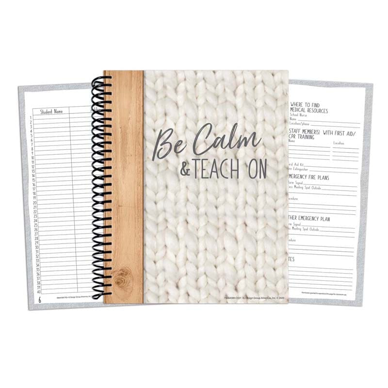 Lesson Plan & Record Book A Close-Knit Class (Pack of 3) - Plan & Record Books - Eureka