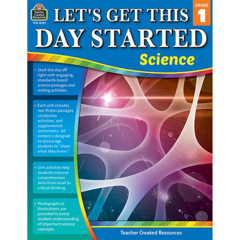 Lets Get Day Started Science Gr1 (Pack of 3) - Activity Books & Kits - Teacher Created Resources