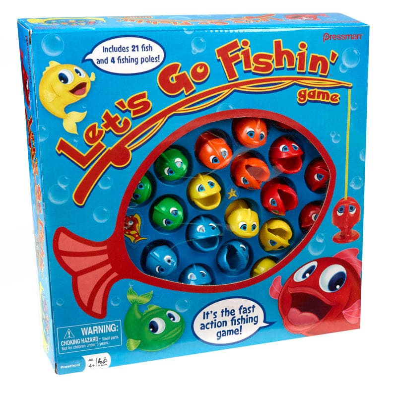 Lets Go Fishin (Pack of 2) - Games - Pressman