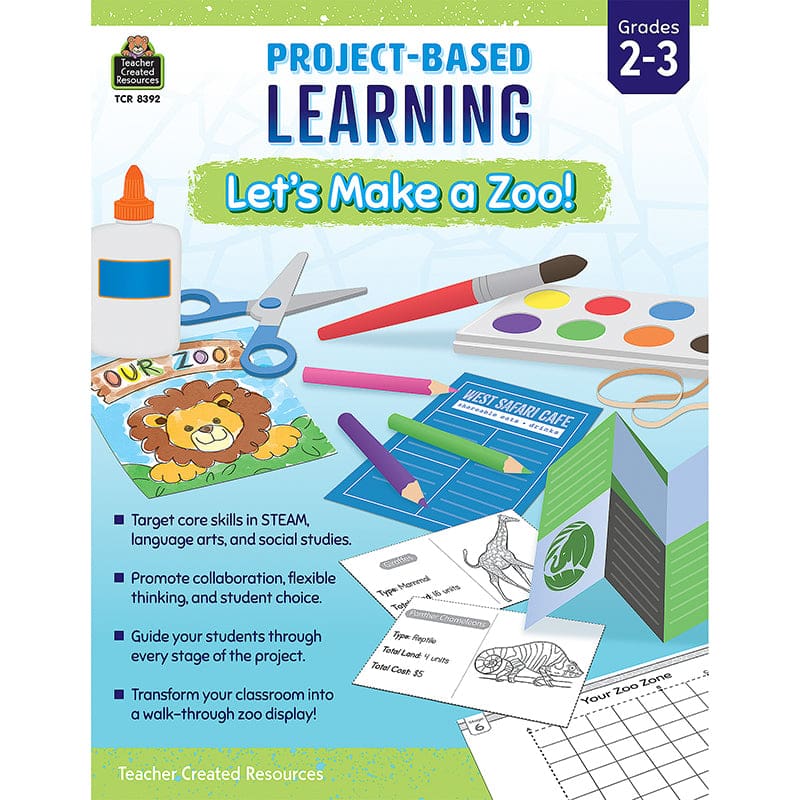 Lets Make A Zoo Project Based Learning (Pack of 3) - Skill Builders - Teacher Created Resources