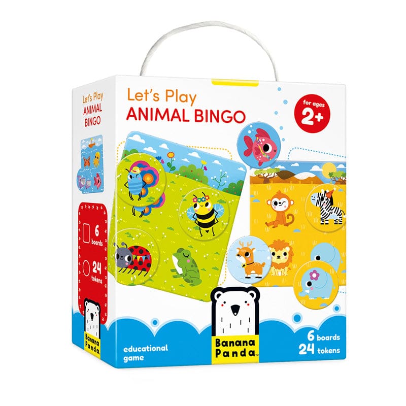 Lets Play Animal Bingo (Pack of 2) - Games - Banana Panda