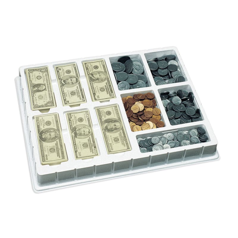 Lets Pretend Play Money Coins & Bills Deluxe Set - Shopping - Learning Resources