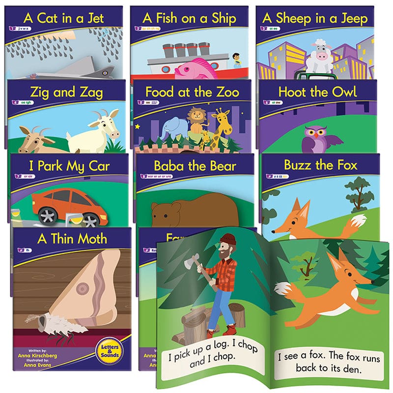 Letters & Sounds Phase 3 Set 1 Fict - Phonics - Junior Learning