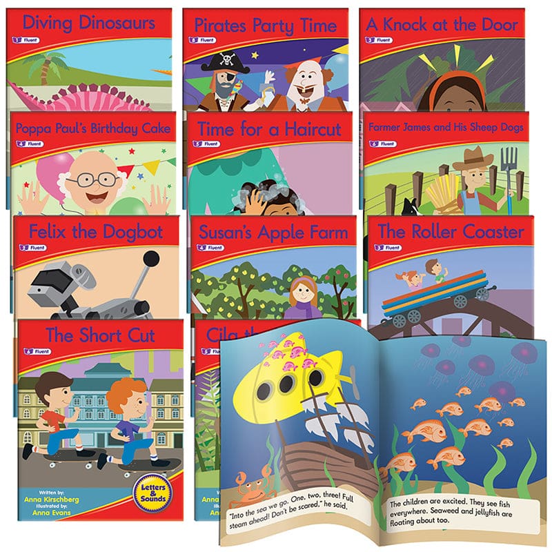 Letters & Sounds Phase 6 Set 1 Fict - Phonics - Junior Learning