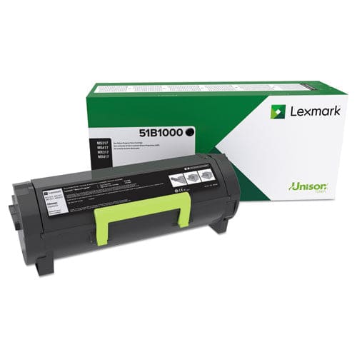 Lexmark 51b1h00 Unison High-yield Toner 8,500 Page-yield Black - Technology - Lexmark™