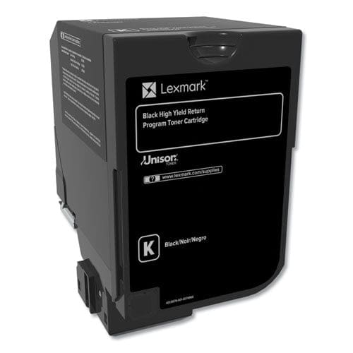 Lexmark 84c1hk0 Return Program Unison High-yield Toner 25,000 Page-yield Black - Technology - Lexmark™