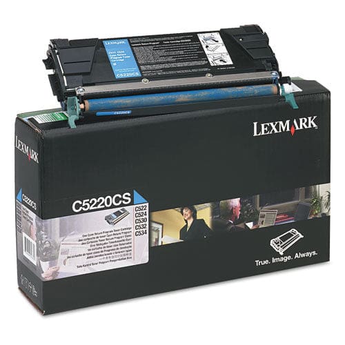 Lexmark C5220cs Return Program Toner 3,000 Page-yield Cyan - Technology - Lexmark™
