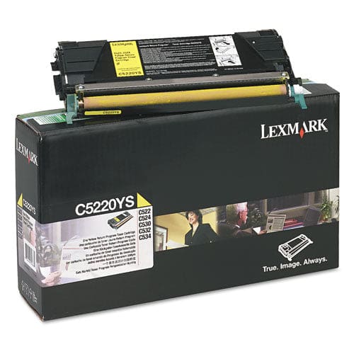 Lexmark C5220ys Return Program Toner 3,000 Page-yield Yellow - Technology - Lexmark™