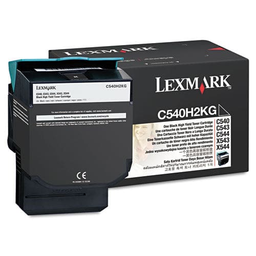 Lexmark C540h2kg High-yield Toner 2,500 Page-yield Black - Technology - Lexmark™